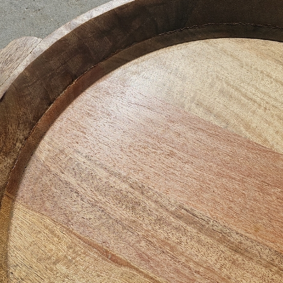 Hearth & Hand Natural Wood Serving Tray - Picture 2 of 3